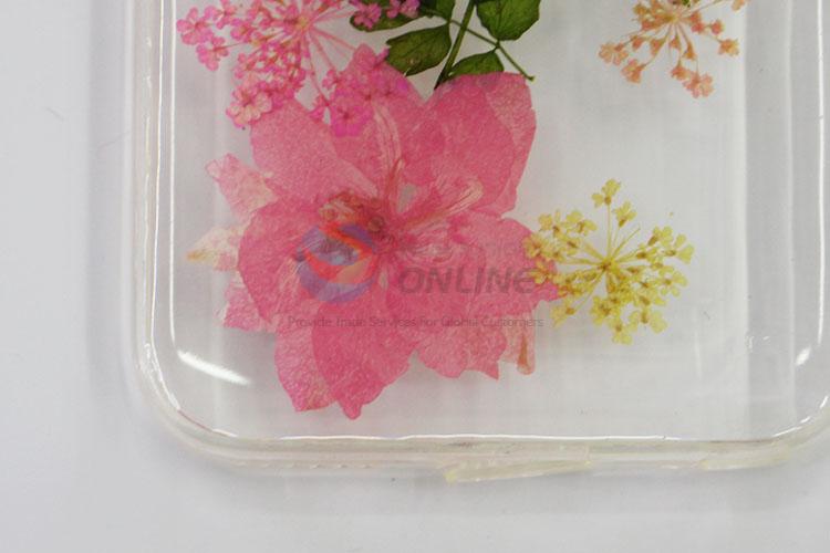 Hot Sale Flower and Butterfly Pattern Acrylic Mobile Phone Shell for iphone