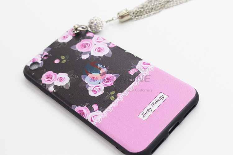 Rose Pattern Phone Accessories TUP Soft Mobile Phone Shell Phone Case For iphone6/6 Plus