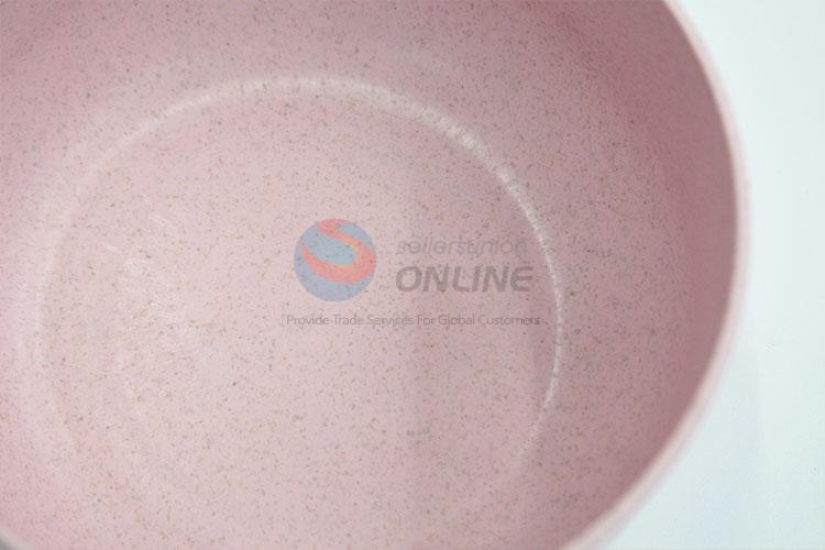 Pure color simple round children bowl