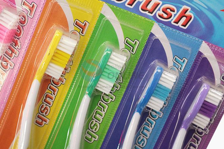 Hot selling new arrival soft adult toothbrush