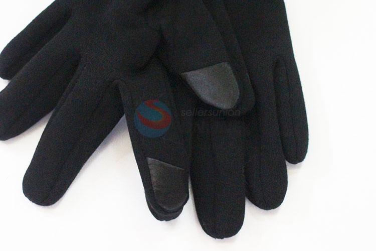 Hot-selling cheap black men glove