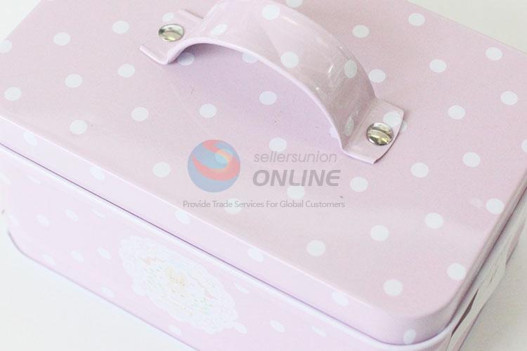 Portable Multipurpose Storage Case Storage Box Tin Case