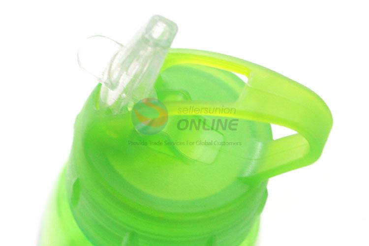 Fashion Style Green Plastic Water Bottle Sports Bottle