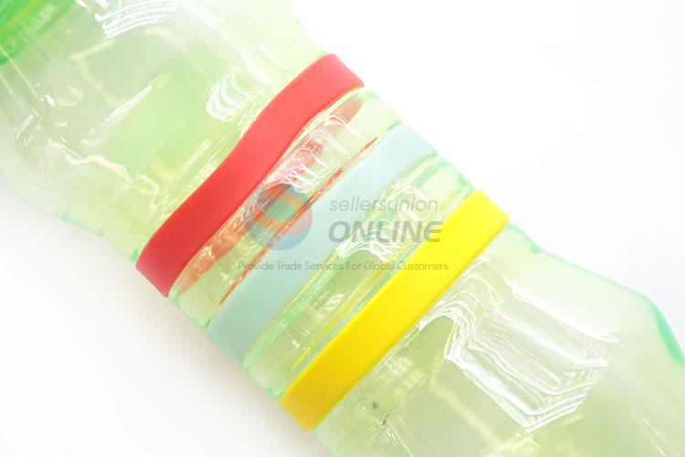 Portable Colorful Water Bottle Plastic Bottle With Straw