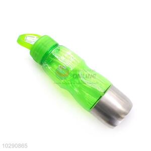 Fashion Style Green Plastic Water Bottle Sports Bottle