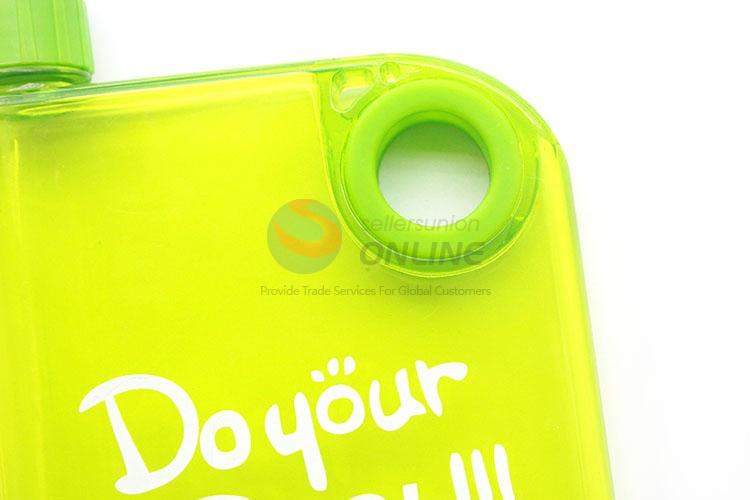 New Design Plastic Transparent Water Bottle Travel Bottle