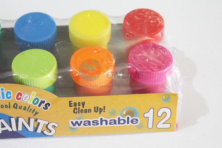 12 Washable Classic Colors Set