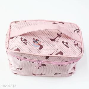 Popular Pink Design Cosmetic Bags PVC Makeup Bags