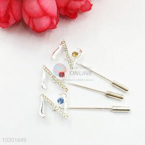 Decorative Rhinestone Brooch Pin with Low Price