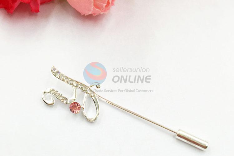 Latest Design Jewelry Rhinestone Brooch for Party