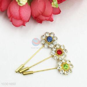 China Factory Jewelry Rhinestone Brooch for Party