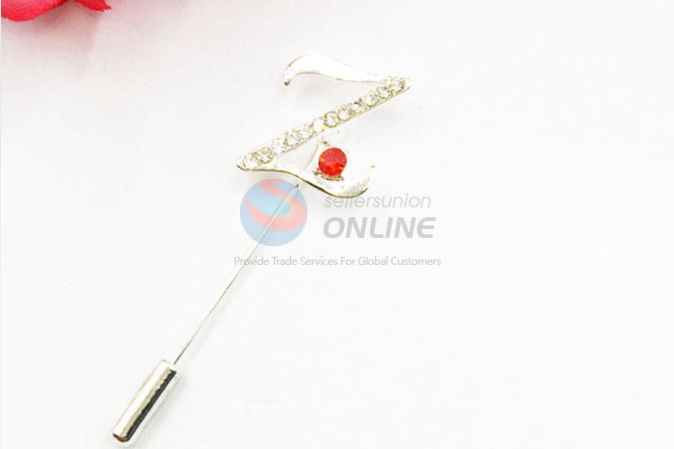 Decorative Rhinestone Brooch Pin with Low Price