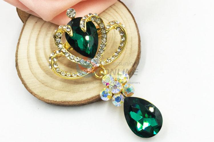 Factory Direct Luxury Rhinestone Brooch for Ladies