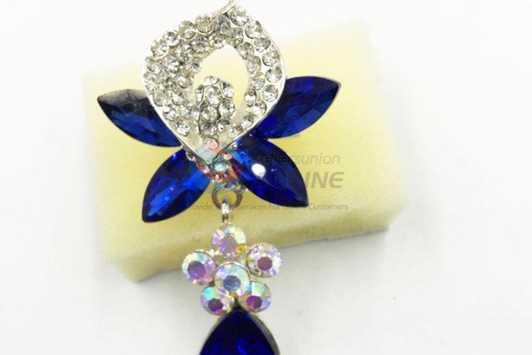 Popular Fancy Crystal Brooch Metal Breastpin for Sale