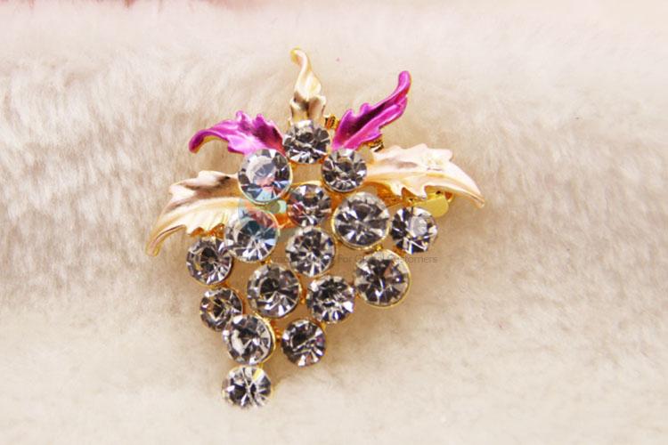 High Quality Crystal Rhinestone Breastpin Brooch Pin