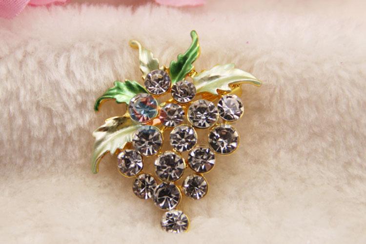 High Quality Crystal Rhinestone Breastpin Brooch Pin