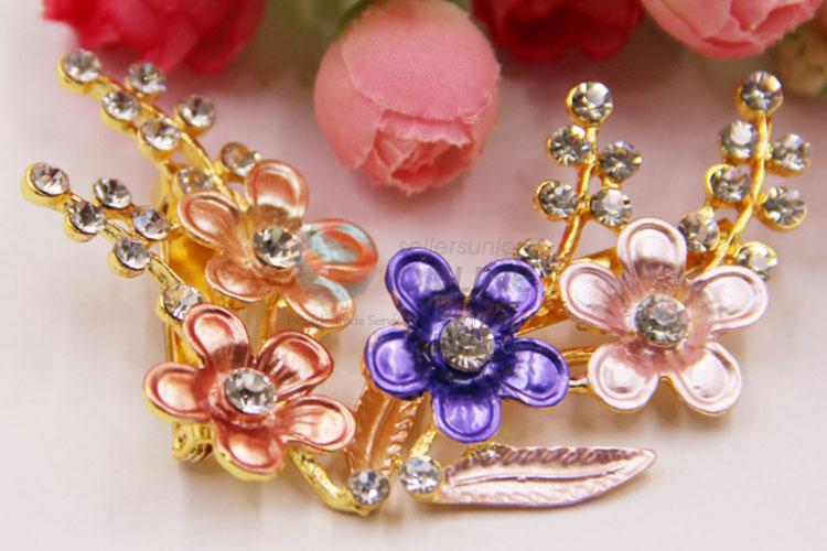 Crystal Rhinestone Breastpin Brooch Pin for Promotion