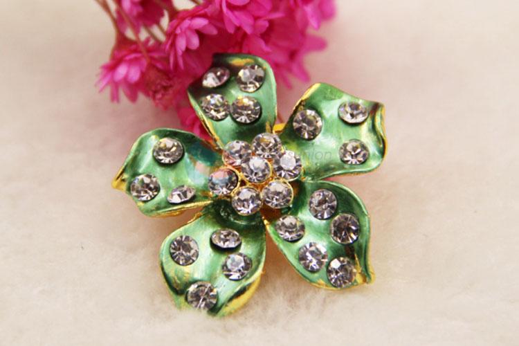 Hot Sale Rhinestone Pave Wedding Brooches Breastpin