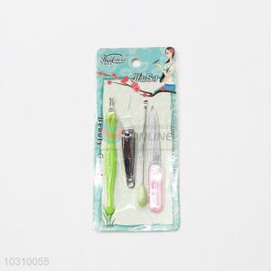 Cheap Price Make Up Tools Cuticle Pusher/ Nail Clipper/ Nail File/ Earpick