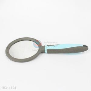 Wholesale Round Shaped Blue Handle Protable Mirror