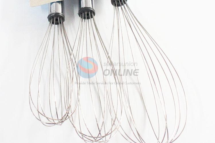 Cute daily use 3pcs egg whisk set