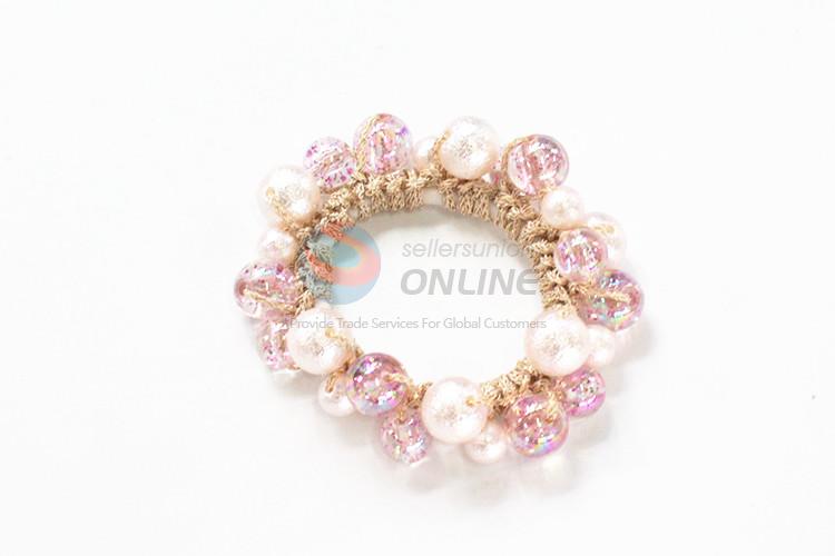 Fancy design hot selling pearl hair ring