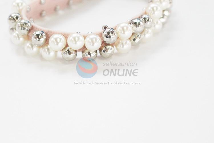 Super quality low price pearl hair ring