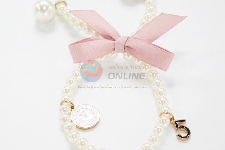 Top quality new style pearl hair ring