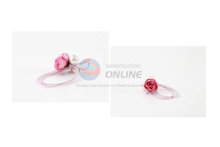 China manufacturer top quality pearl hair ring