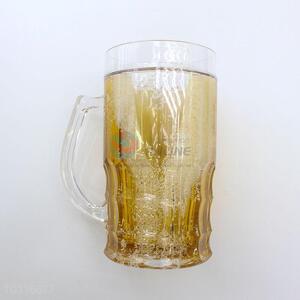 Newest design low price double layer beer wine cup