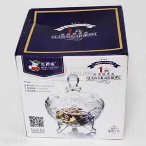 Top quality low price transparent candy jar