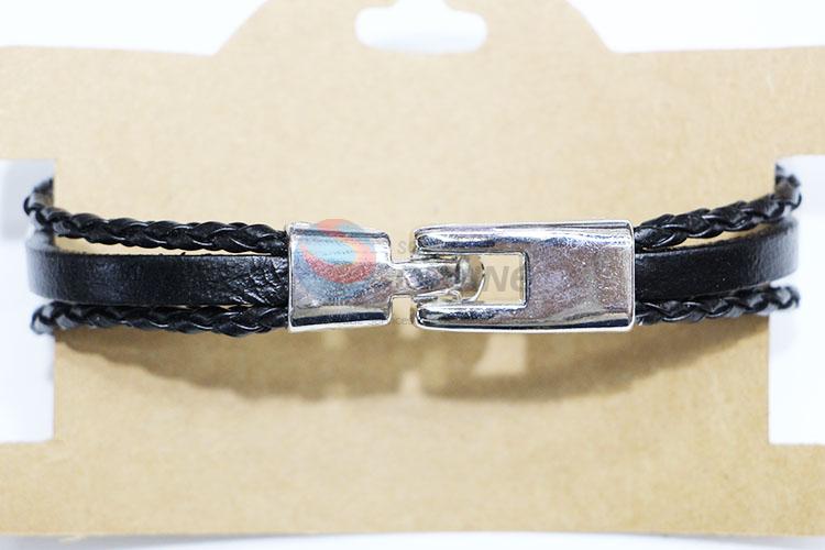 Retro Cowhide Bracelet Antique Bangles for Promotion