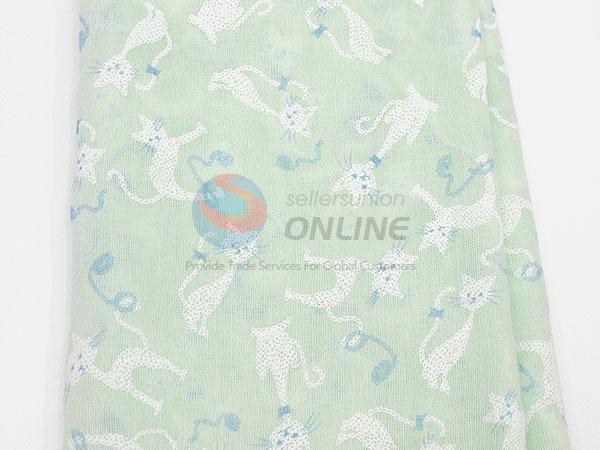 New Arrival Long Soft Ladies Slub Cotton Scarf