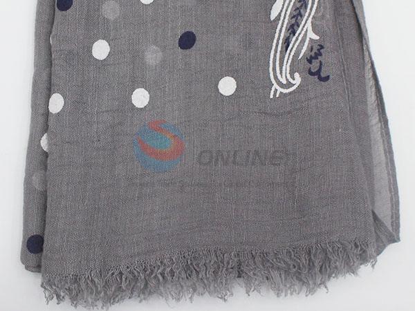 Factory Direct Long Pashmina Scarf Slub Cotton Shawl