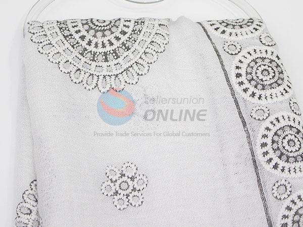 High Quality Slub Cotton Pashmina Scarf Shawl