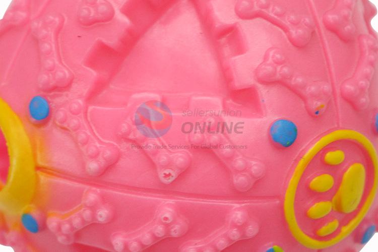 Wholesale promotional custom pet toy sound ball