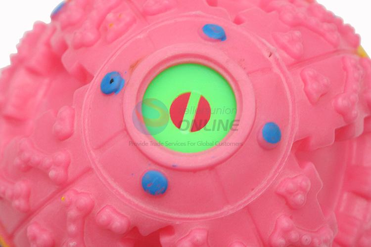 Wholesale promotional custom pet toy sound ball