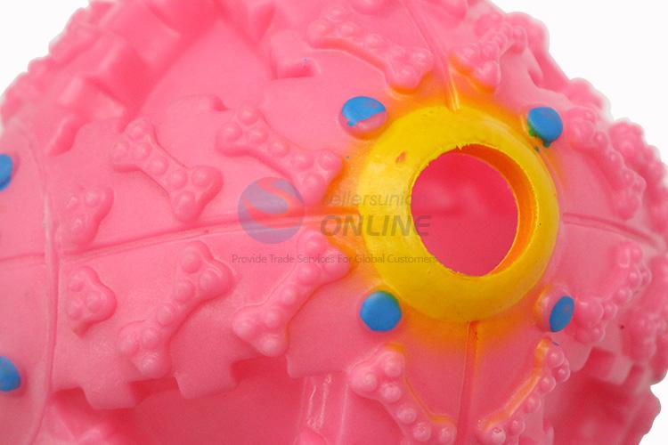 Wholesale promotional custom pet toy sound ball