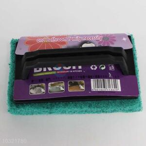 Hot selling kitchen cleaning brush with scouring pad