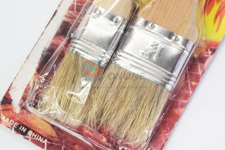 Good quality cheap best 2pcs barbecue brushes