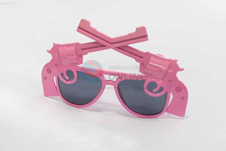 Pink Gun Fashion Party Glasses