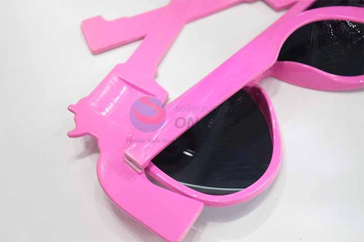 Pink Gun Fashion Party Glasses