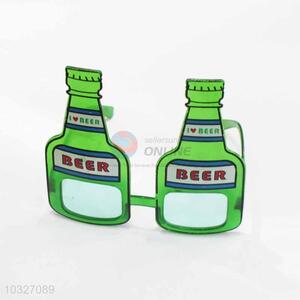 Green Beer Shaped Fashion Party Glasses