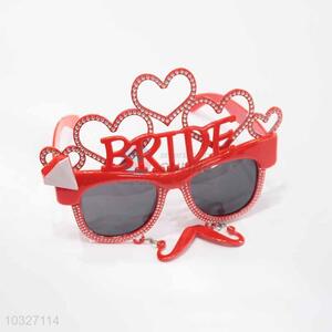 Bride Red Fashion Party Glasses