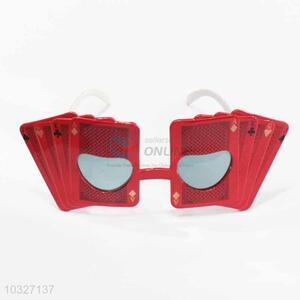 Red Poker Fashion Party Glasses