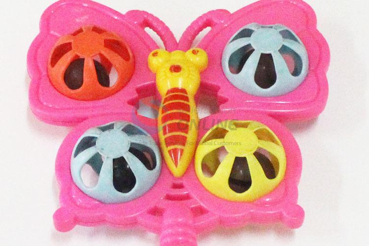 Cool factory price best plastic butterfly bell toy