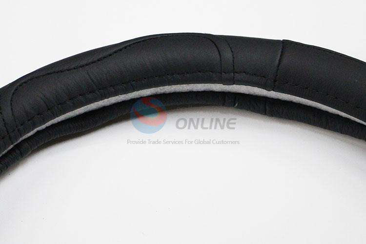 Portable Cattlehide Steering Wheel Cover for Car