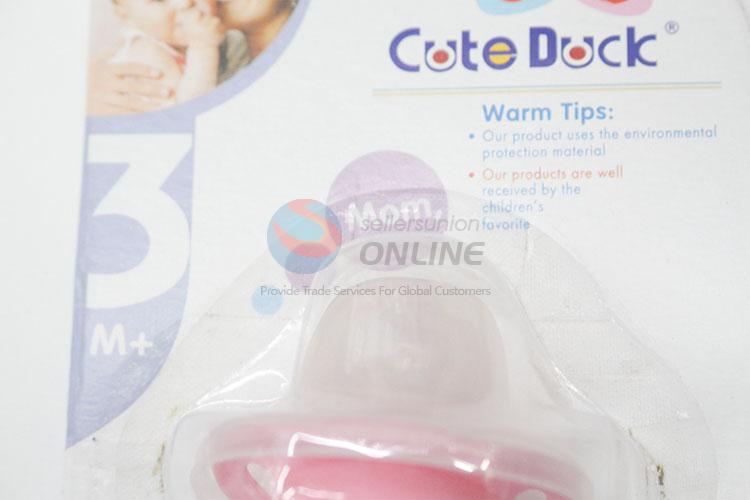 Cute design silicone baby nipple