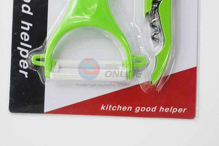 Kitchen Knives Plastic Knives and Bottle Opener Accessories set