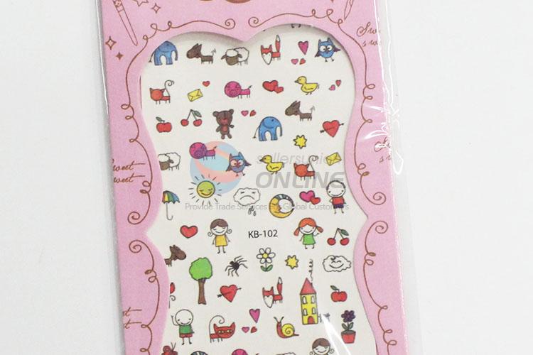 High sale cool nail sticker